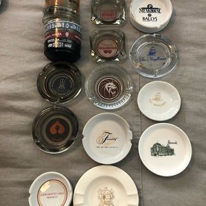Las Vegas ashtrays and others